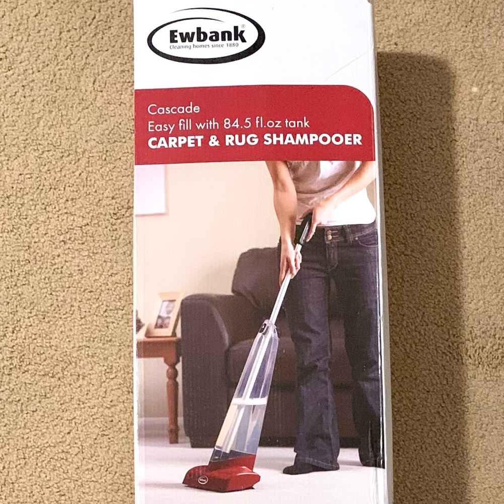 Ewbank Carpet & Rug Shampooer with 17 oz. Bottle Shampoo